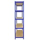 image 3 of 5 x T-Rax 1200mm x 450mm x 1800mm Blue Blue
