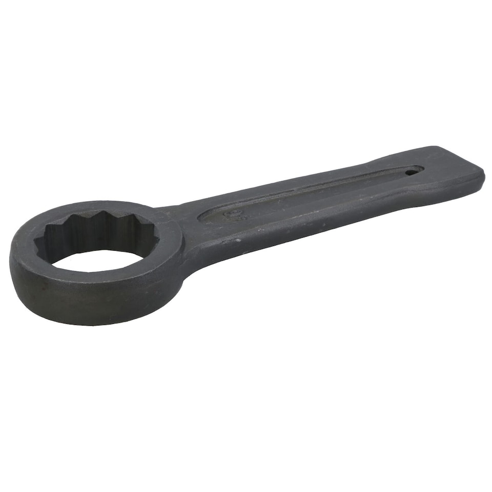 image 1 of 46mm Slogging Box End Striking Ring Wrench Spanner Bi-Hex 12 Sided Metric