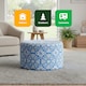 image 6 of Inflatable Outdoor Ottoman Pouf Chair for Camping & Beach