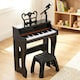 image 9 of The Magic Toy Shop The Grand Piano Kids Electronic Keyboard 37 Keys Microphone