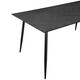 image 3 of Monza Table 120 Fishbone GreyoakBlack120x80x76cm Grey | Fishbone Greyoak/Black