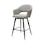 Light Grey Faux Leather