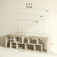 image 8 of HOMCOM TV Unit for TVs up to 75 Inches, Free Combination TV Stand, Grey
