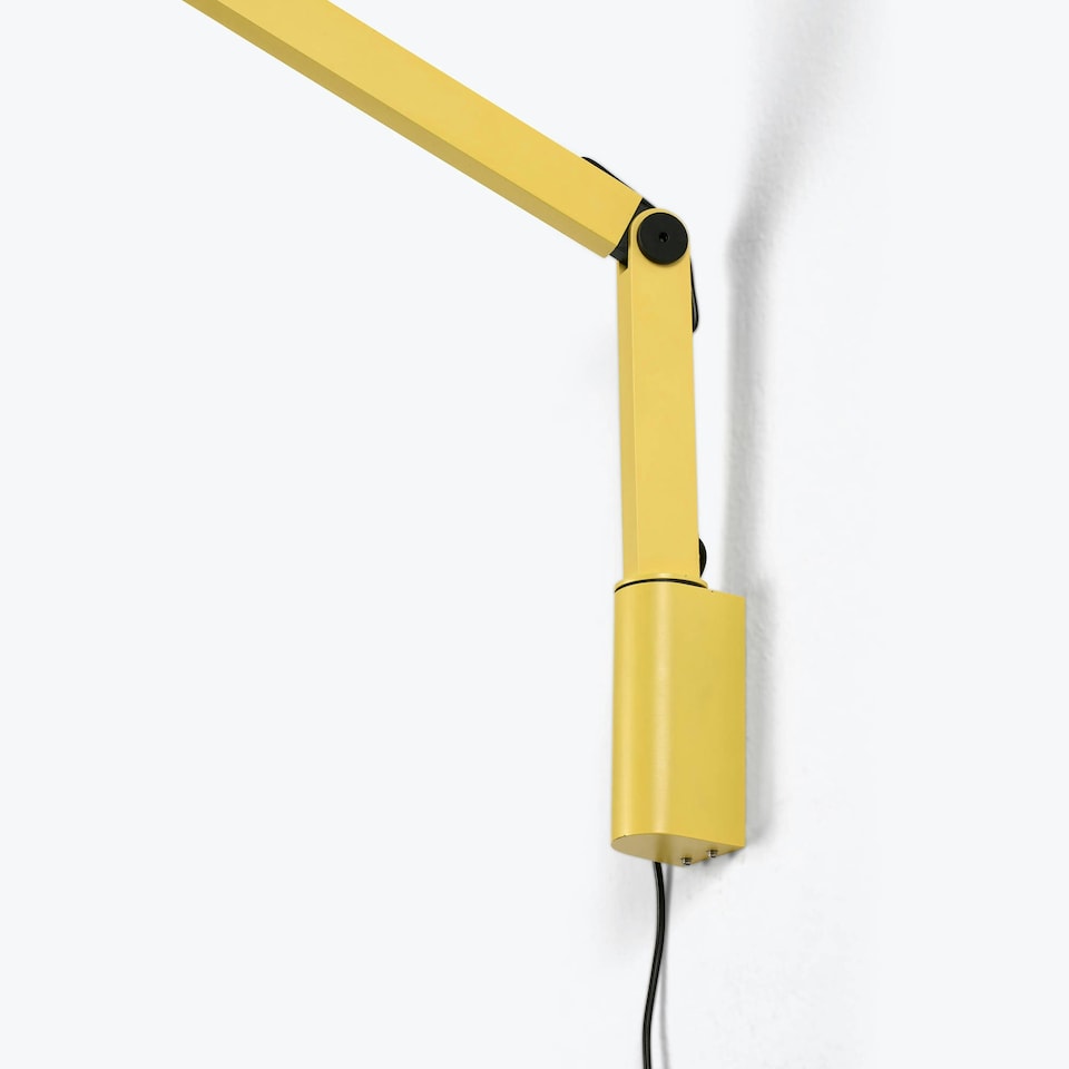 image 1 of Inviting Yellow Wall Lamp Arm