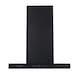 image 4 of Cookology 60cm Black Chimney Cooker Hood - Energy Rating A++