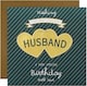 image 1 of Contemporary Patterned Design Large Birthday Card for Husband