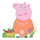 image 1 of Mummy Pig (Peppa Pig) Cardboard Cutouts Decoration Pack
