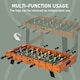 image 7 of HOMCOM Football Table Heavy Duty  84.5cm for Arcades, Pub, Game Room, 8 Rods, 2 Foosballs