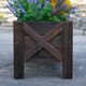 image 9 of Outsunny Wooden Garden Raised Bed Planter Grow Containers Pot,