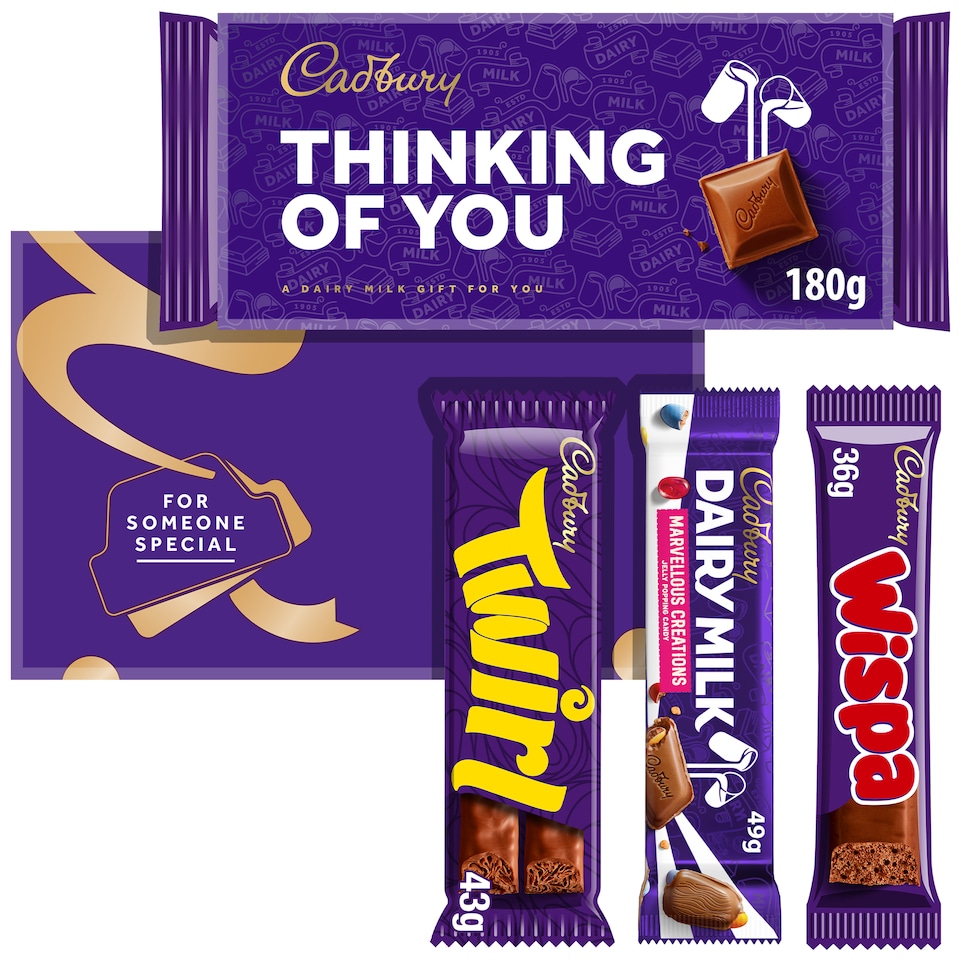 image 1 of Cadbury Thinking of You Letterbox Chocolate Gift