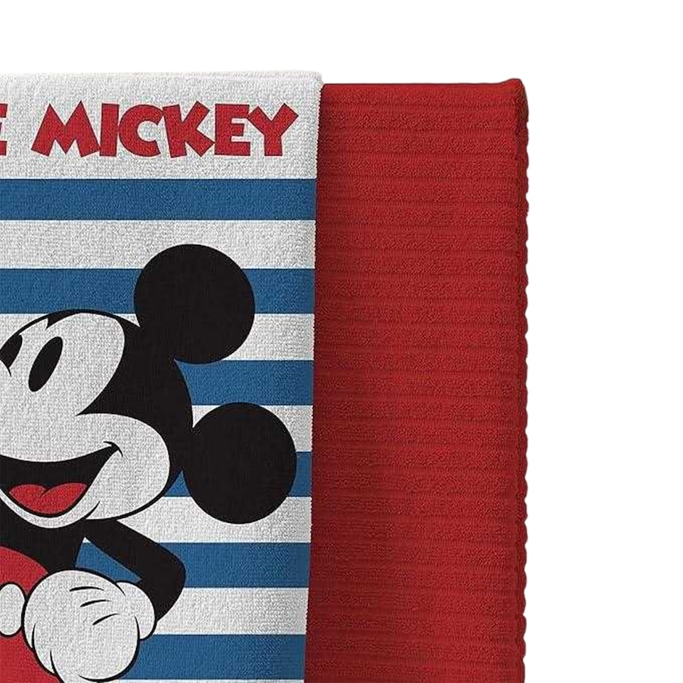 image 1 of Disney Mickey Mouse Towel | Multi | Multicoloured | One Size | 1