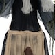 image 9 of HOMCOM 160cm 63 Witch Outdoor Halloween Decoration, Halloween Animatronic with Sound Activated, Light Up Eyes, Sound Effects, Animated Prop for Haunted House