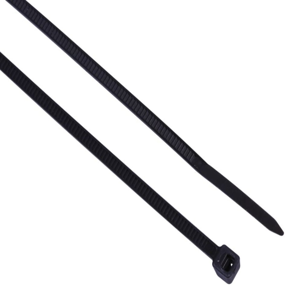 PRO POWER - Cable Ties Black 142mm x 2.5mm 100 Pack
