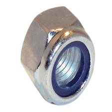 Forgefix Hexagon Nut & Nylon Insert Zp M20 Bag 10