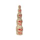 image 1 of Home Accents Holiday 8ft Giant-Sized Halloween Skull Stack with Red LEDs