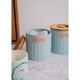 image 8 of KitchenCraft Airtight Tea Coffee Sugar Canister Set Blue