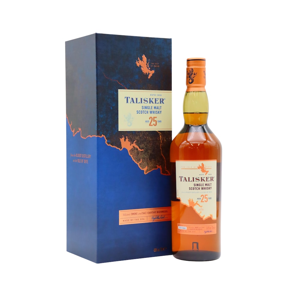 Talisker - Single Malt Scotch 25 year old Whisky