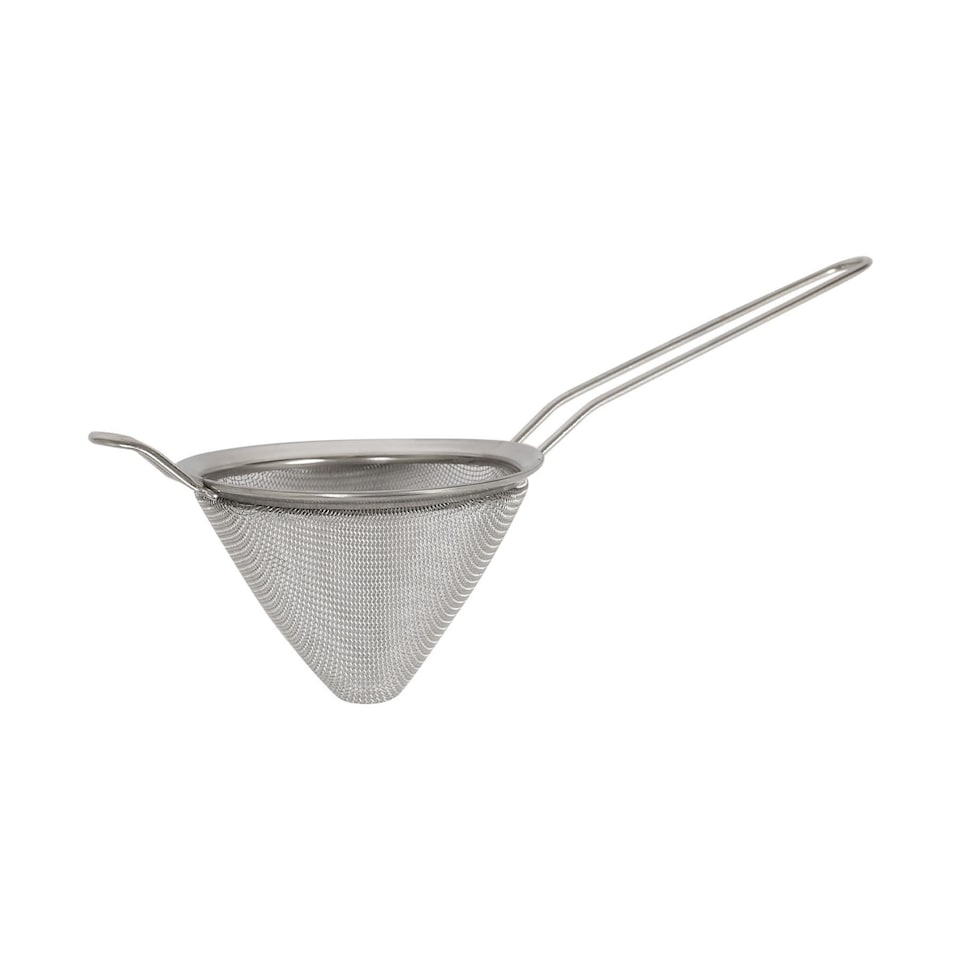 image 1 of Argon Tableware Stainless Steel Conical Strainer - 10cm
