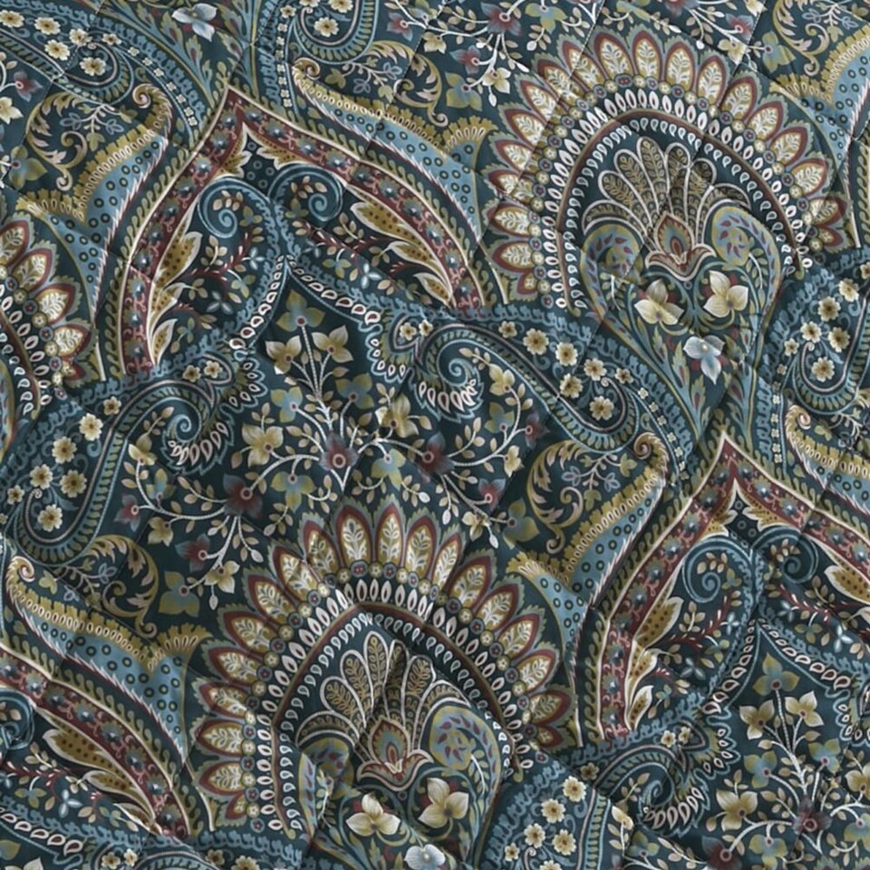 image 1 of D & D Palais Bedspread Teal