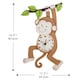image 3 of Teamson Kids Sunny Safari Monkey Wall Clock for Children's Room, Brown/Green