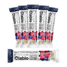 Diablo No Added Sugar Yoghurt and Forest Fruits Muesli Bar 30g 6 Pack