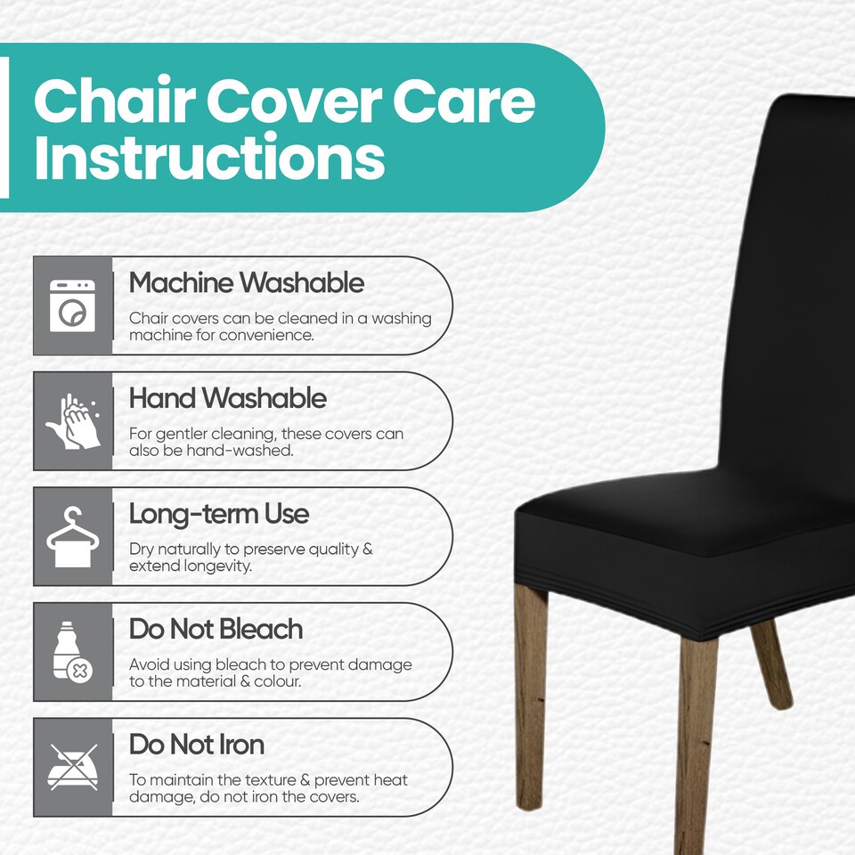 image 1 of High-Back Chair Covers Spandex Stretch, Chair Protective Slipcover