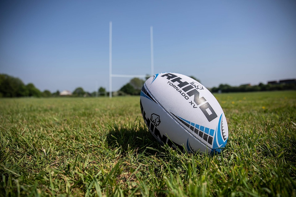 image 1 of Rhino Tornado Xv Rugby Ball, Size 4