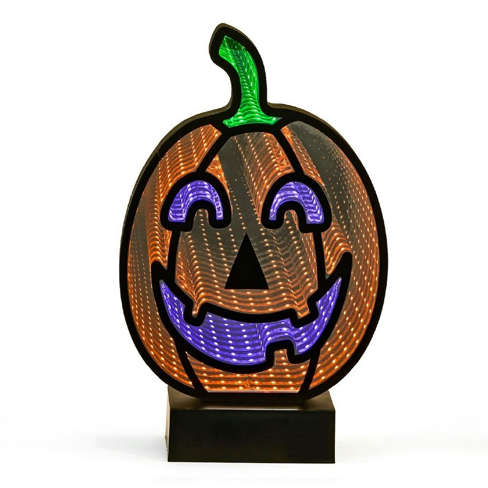 image 1 of Global Gizmos 46369 Pumpkin Infinity Light