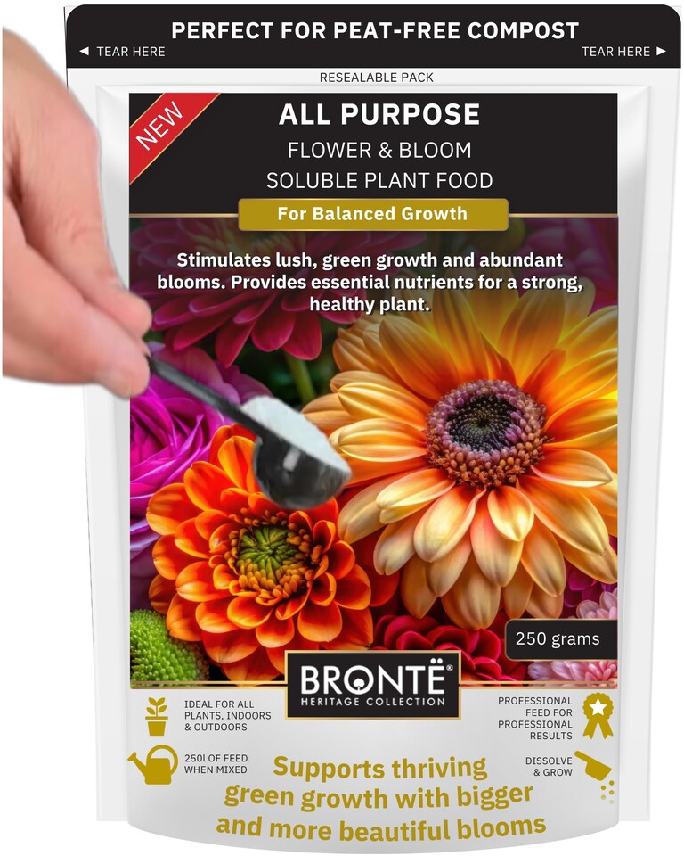 image 1 of All Purpose Flower Soluble Plant Food - Nutrient Rich & Fast Acting Flower Fertiliser with Balanced NPK Formula