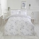 image 2 of PH Sadie Floral Polycotton Reversible Duvet Cover Set with Pillowcase Blue | King