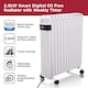 image 3 of 2.5KW Digital Oil Free Rad 24 Hour Weekly Timer WIFI