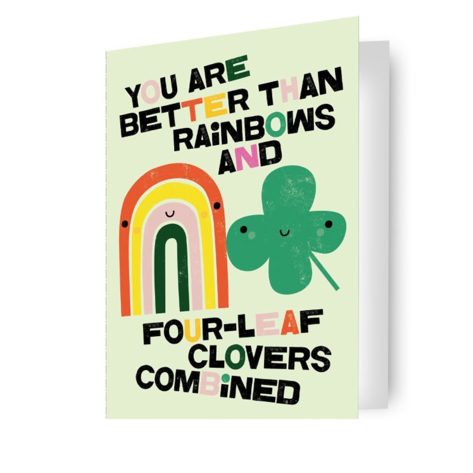 Kate Smith Good Luck Card