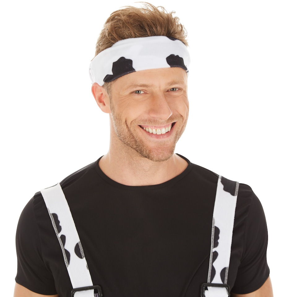 image 1 of Cow Costume | Black | black/white | M | 1