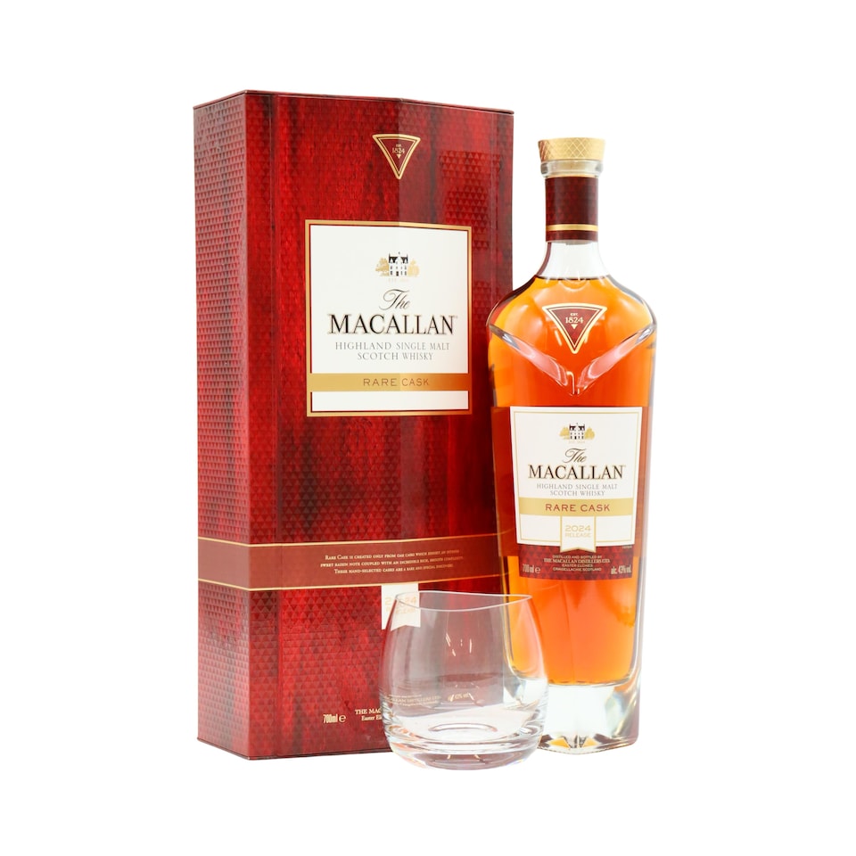 Macallan - Rare Cask 2024 Release Highland Single Malt Scotch Whisky (Includes Tasting Glass)