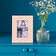 image 1 of Advika Pink Chevron Patterned Photo Frame