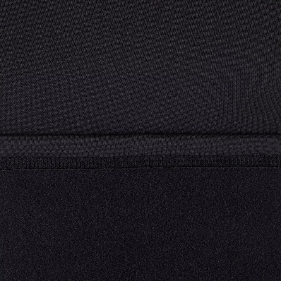 image 1 of Decathlon Men’s Long Sleeve Fleece Top Surf 900 - Black