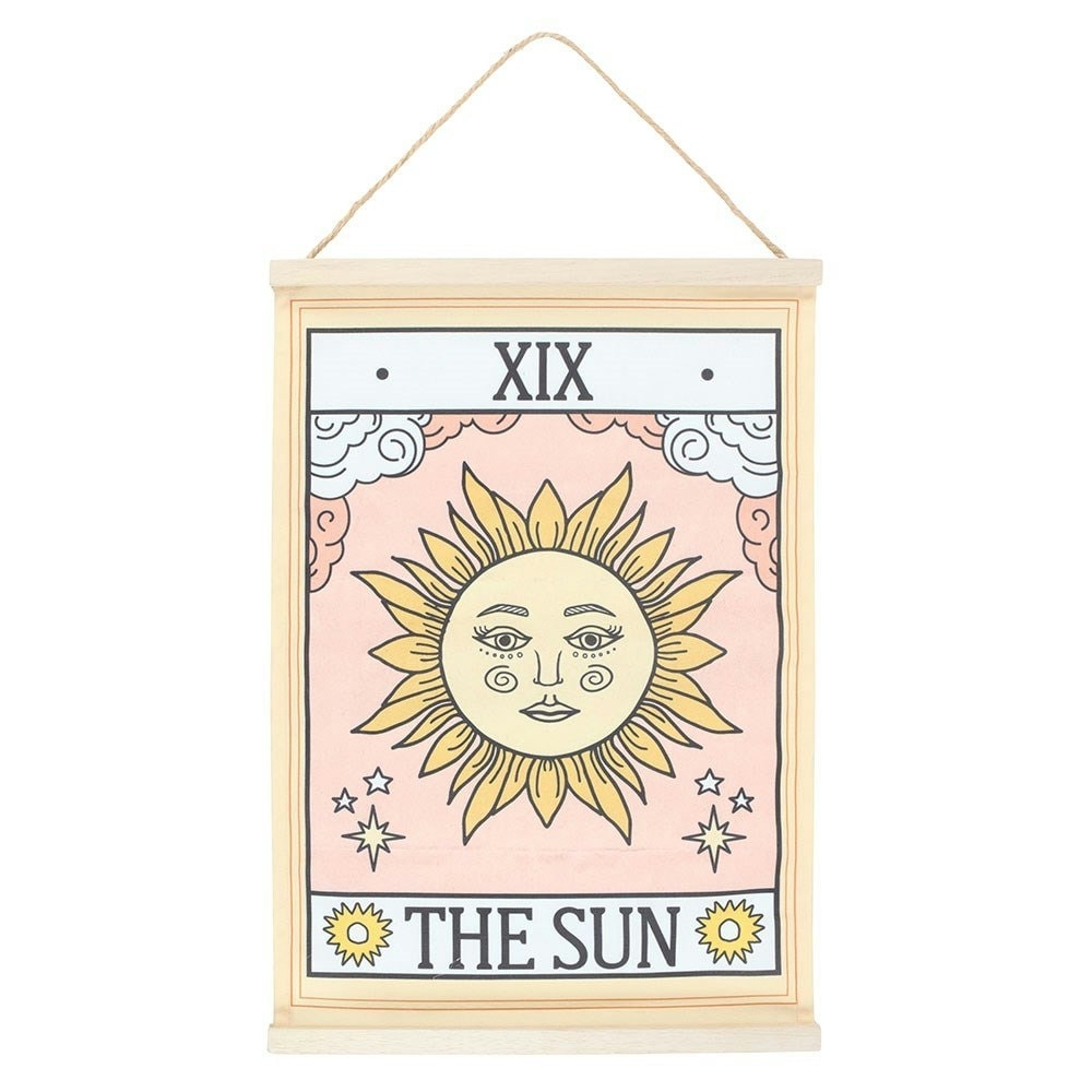 Something Different The Sun Vintage Tarot Wall Hanger - Multicoloured - One Size