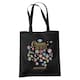 image 1 of Bridgerton Crown Jewel Tote Bag | Black | Black | 1