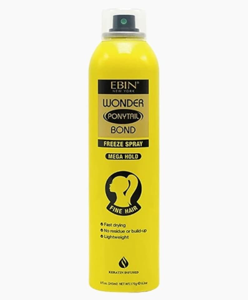EBIN New York Wonder Ponytail Bond Freeze Spray Mega Hold