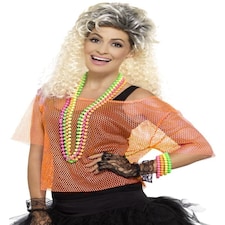 Fishnet Top - Neon Orange - 45191LX1 XL