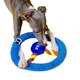 image 2 of ZEZE Funny Steering Wheel Rope Dog Toy Orange