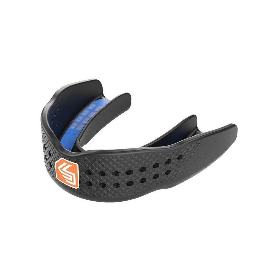Shock Doctor Boys SuperFit Mouthguard - Black - 10-12 Years