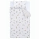 image 5 of Bianca Zoo Animals Cotton Reversible Duvet Cover Set | White | Double