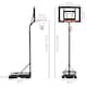 image 7 of SPORTNOW 2.6-3.1m Basketball Hoop and Stand w/ Weighted Base, Wheels, Black