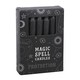 image 1 of Pack of 12 Black 'Protection' Spell Candles | Black