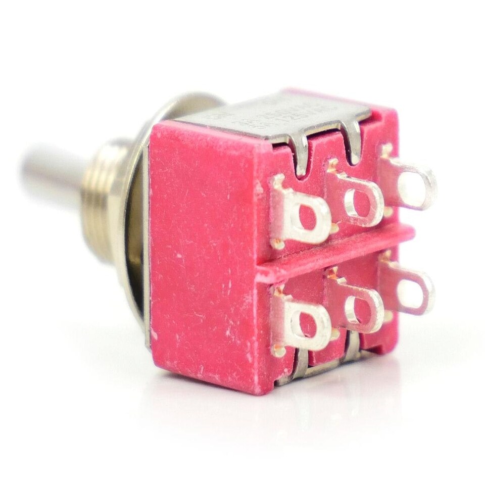 image 1 of Gaugemaster Electric DPDT Mini Toggle Switch