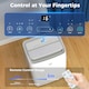 image 5 of HOMCOM 12,000 BTU Portable Air Conditioner Unit with Remote, 24H Timer, 35m²