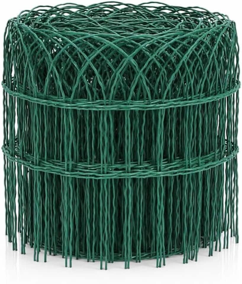 image 1 of Marco Paul 10m x 0.25m PVC Coated Border Fence - Green
