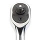 image 10 of SPARES2GO 3/8" Socket Ratchet Square Drive 100 Teeth Quick Release Reversible Chrome Vanadium Steel Tool