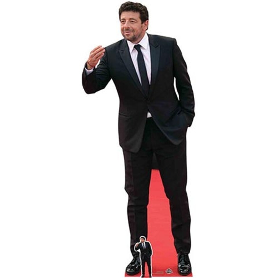 Patrick Bruel Suit Lifesize Cardboard Cutout 180cm